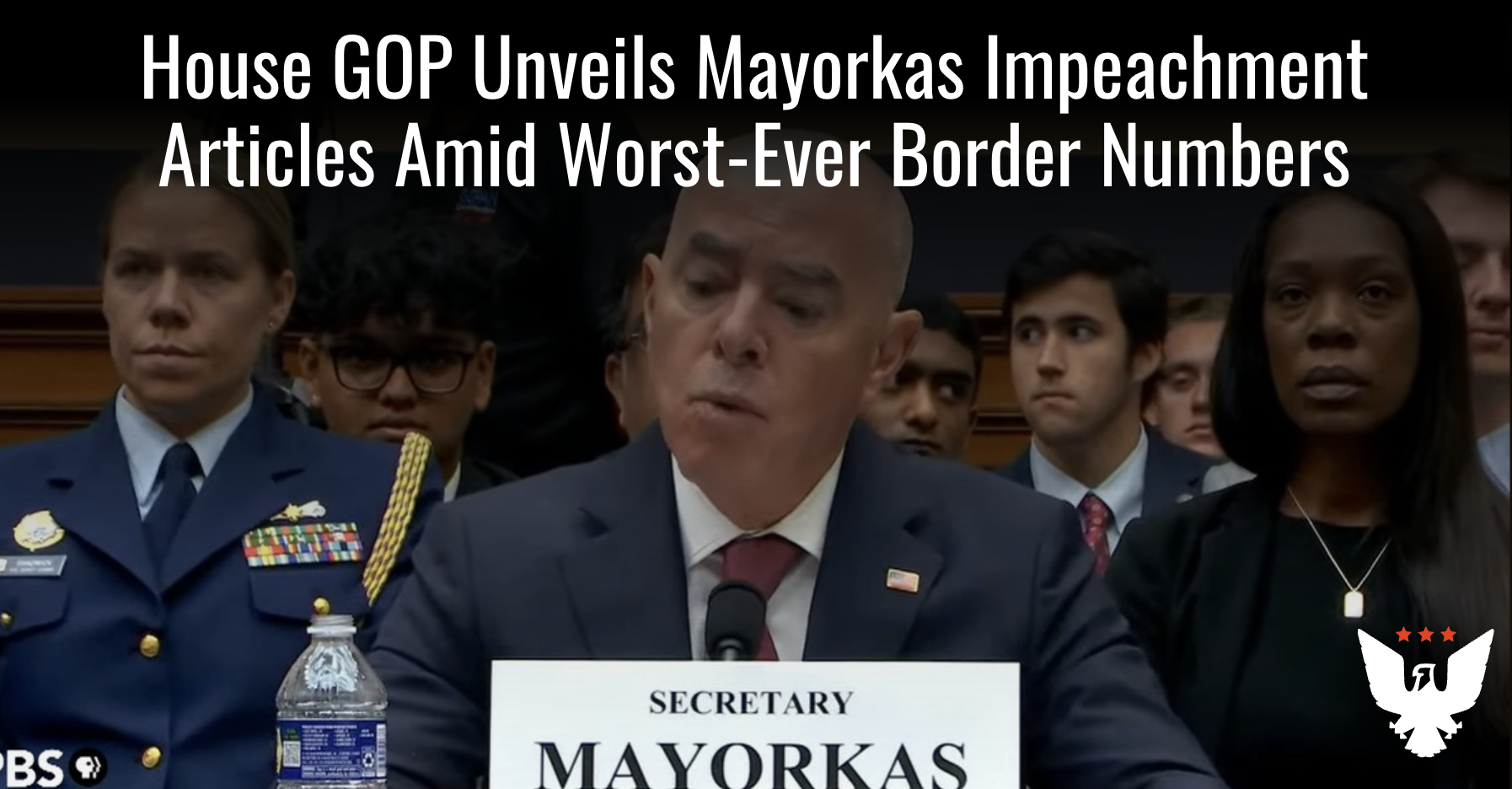 House GOP Unveils Mayorkas Impeachment Amid Worst-Ever Border Numbers - Vimarsana News